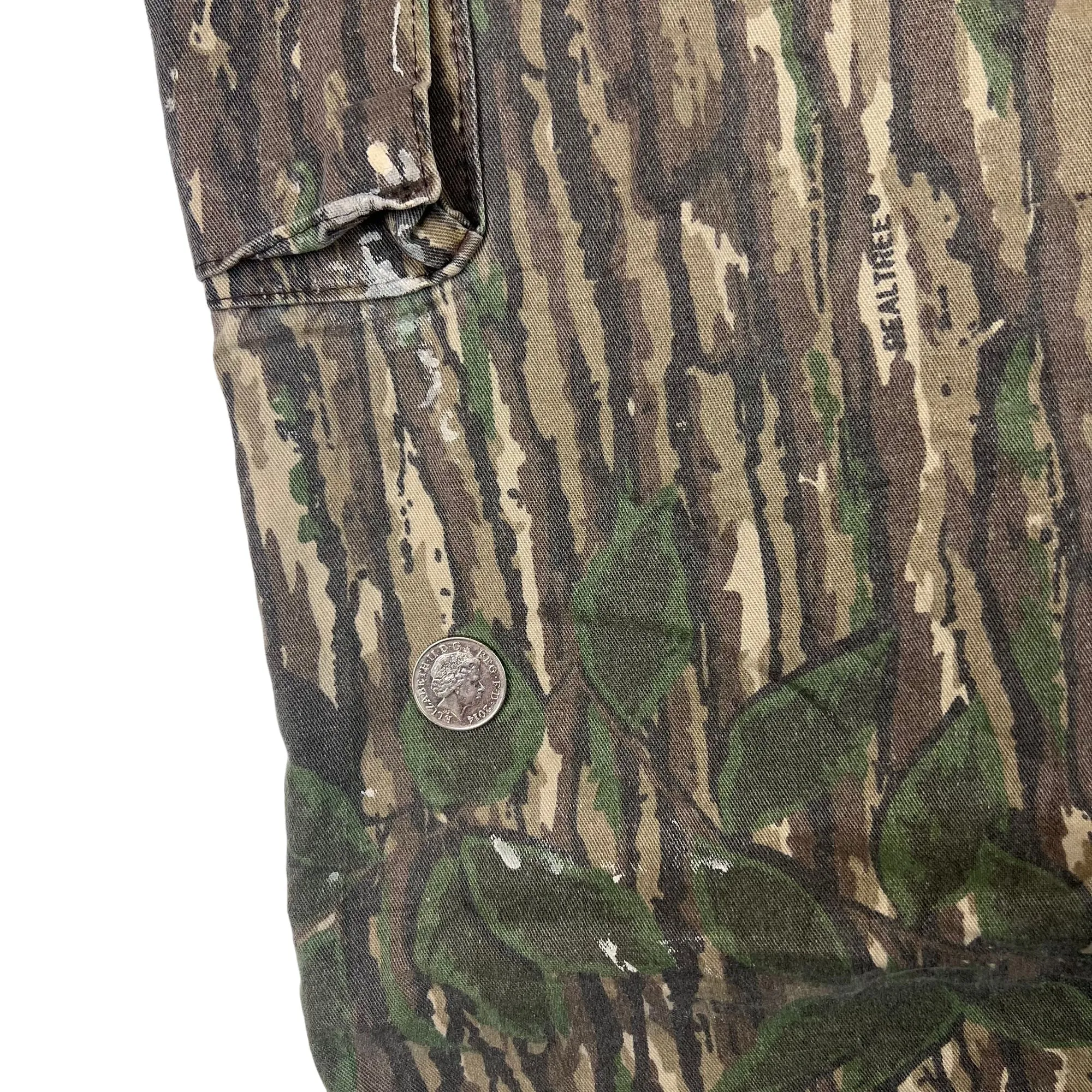 Liberty Real Treet Camouflage Cargo Pants Green