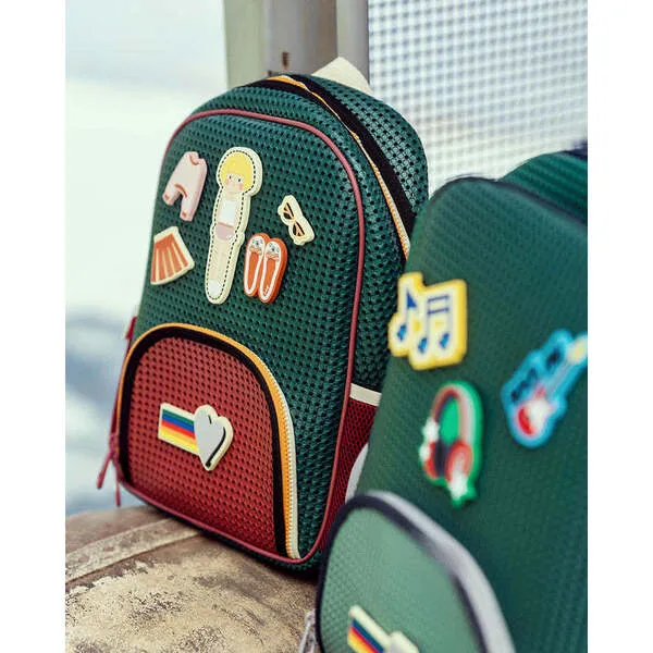 Light + Nine Artist Starter Backpack, Green & Nimix London Set of 3