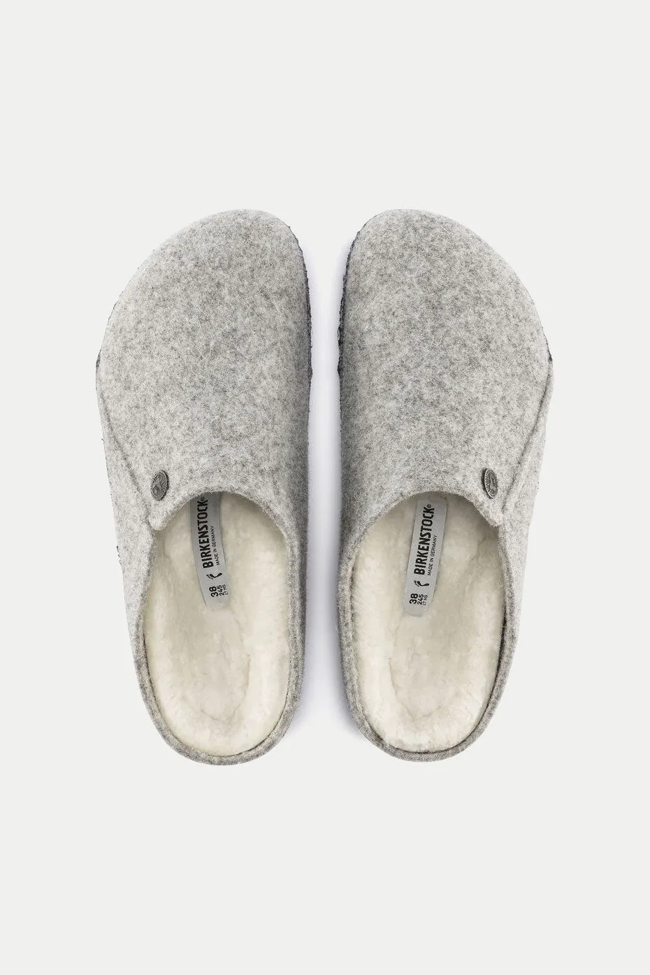 Light Grey Zermatt Shearling slipper