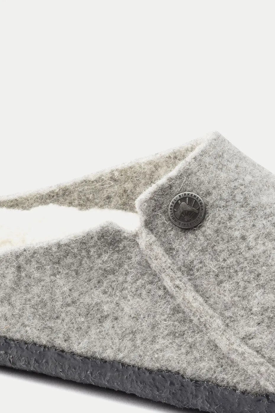 Light Grey Zermatt Shearling slipper