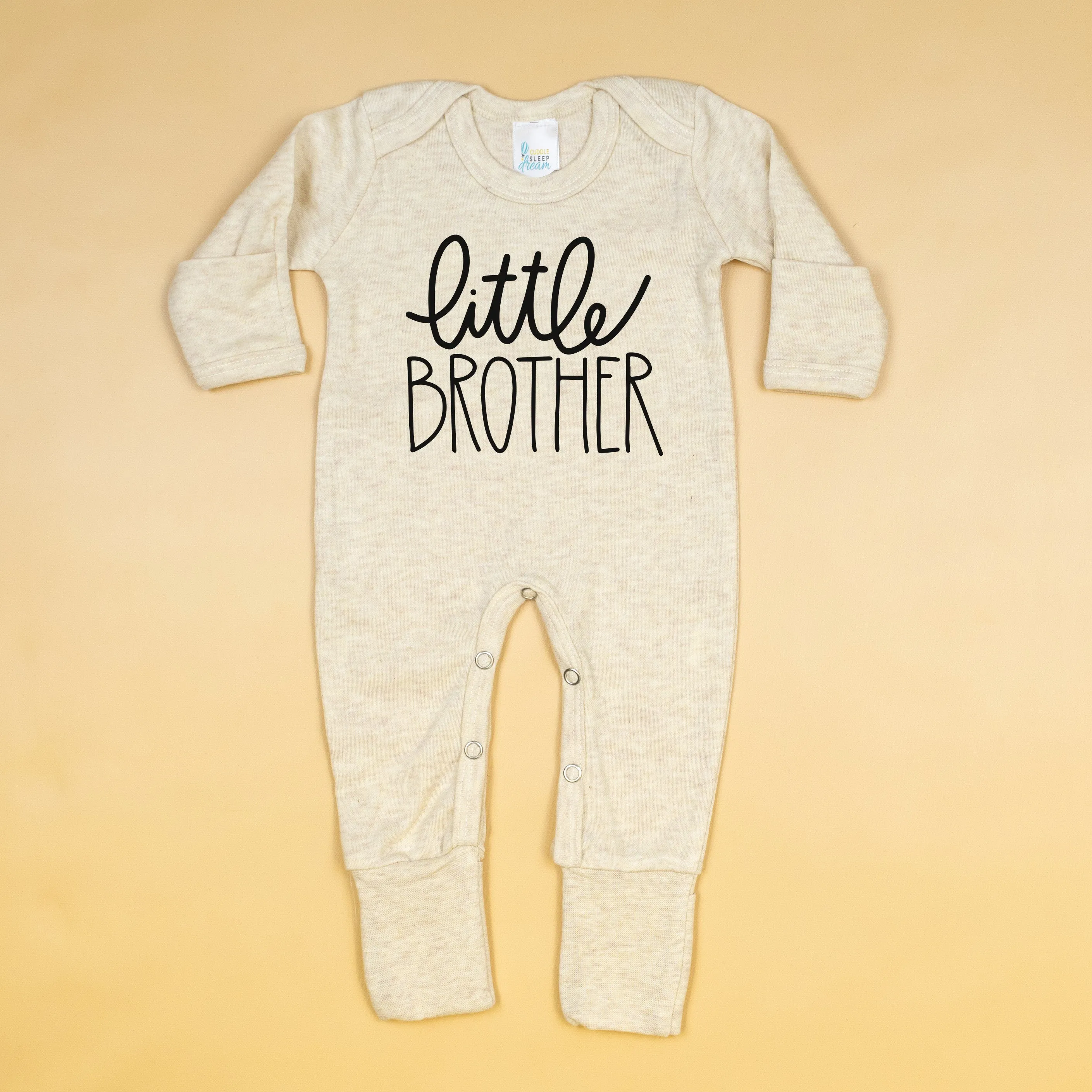 Little Brother Romper | Oatmeal