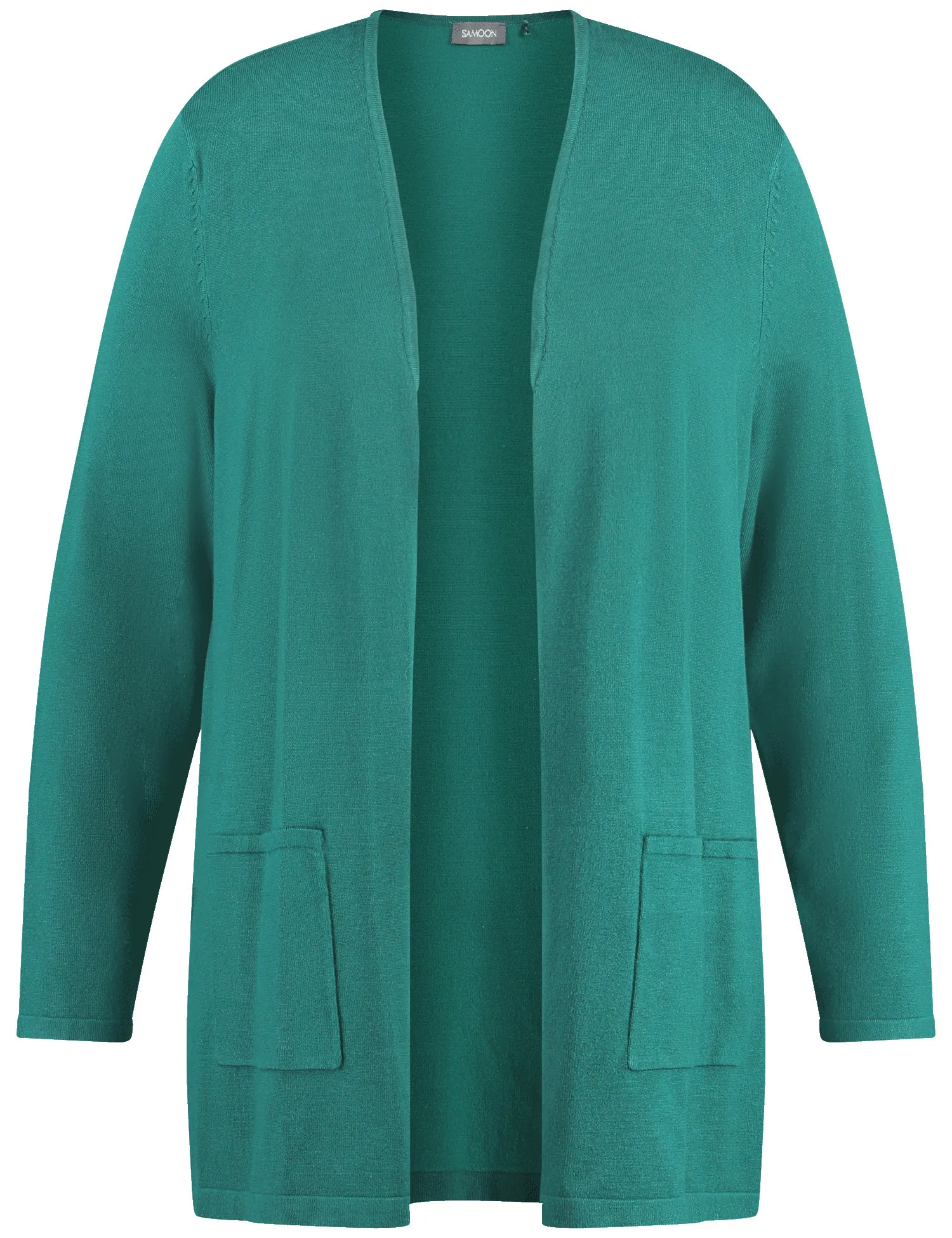 Long basic cardigan