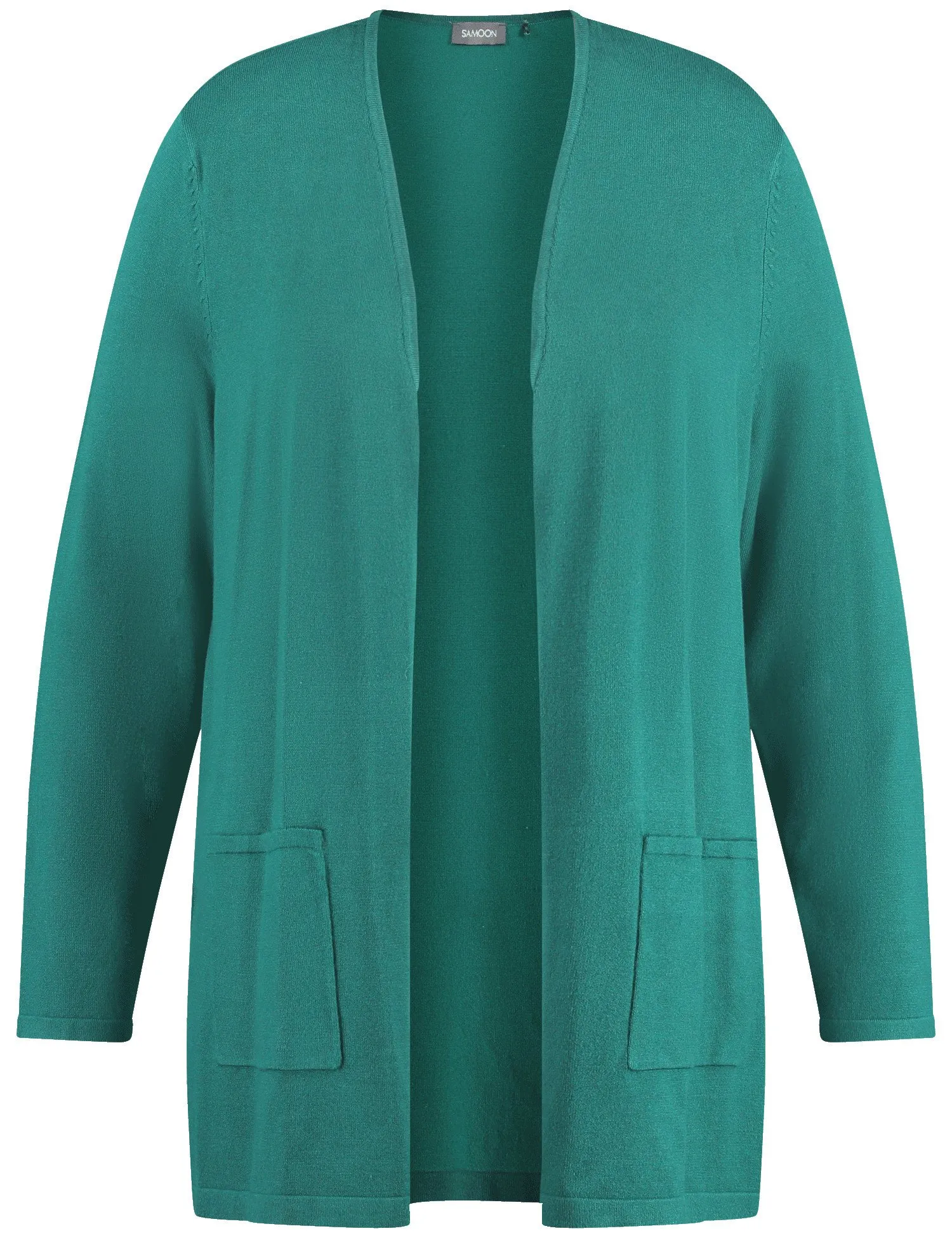 Long basic cardigan