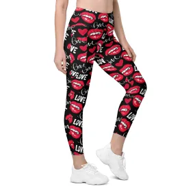 Love & Kisses Leggings With Pockets