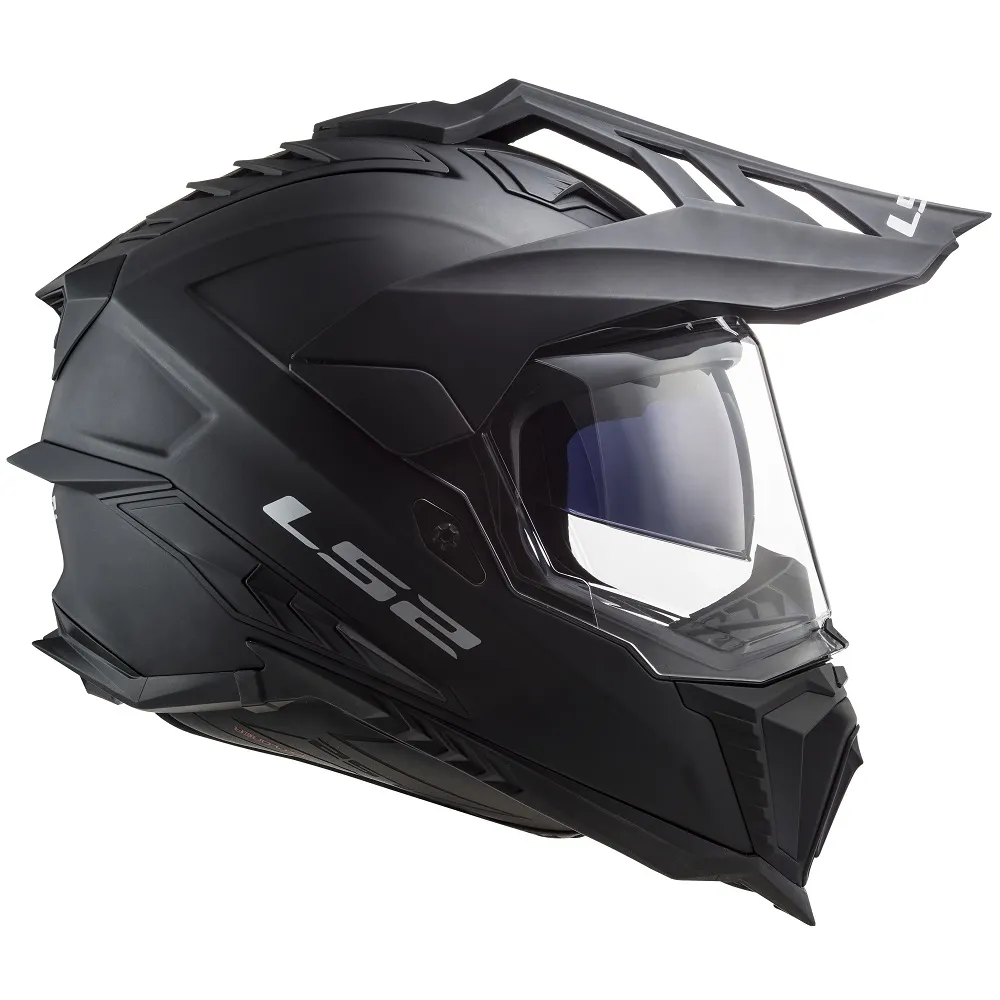 LS2 MX701 Explorer Plain Helmet - Matt Black