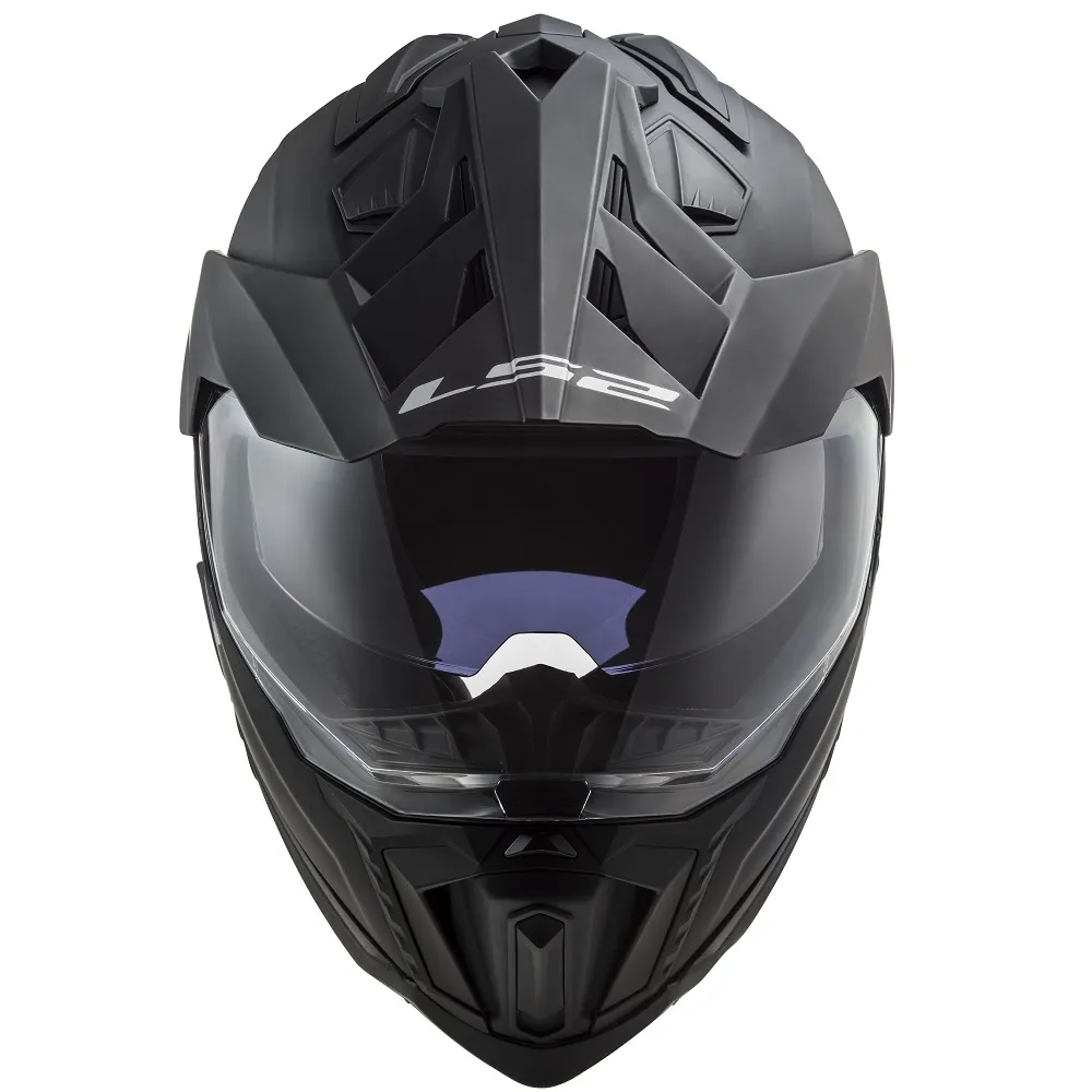 LS2 MX701 Explorer Plain Helmet - Matt Black