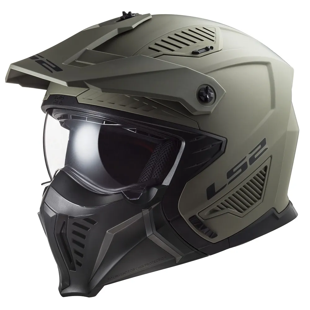 LS2 OF606 Drifter Plain Helmet - Matt Sand