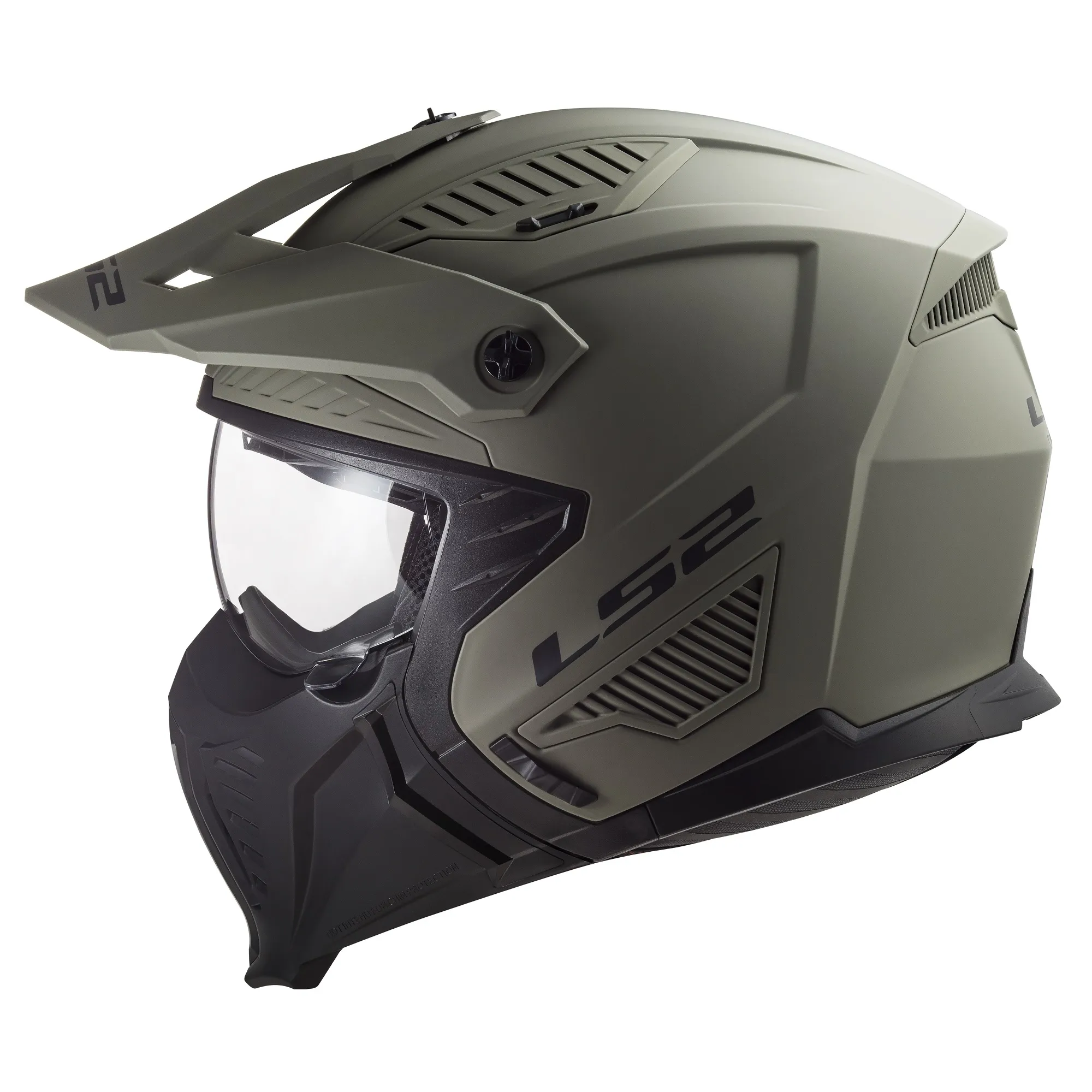 LS2 OF606 Drifter Plain Helmet - Matt Sand