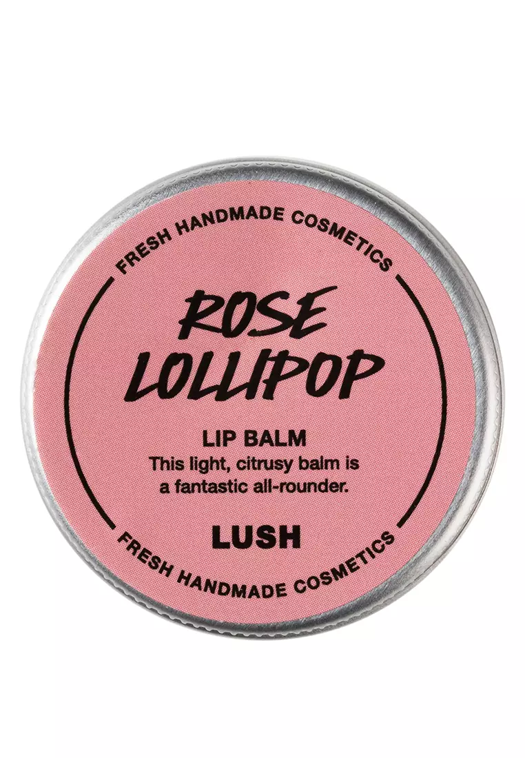 Lush Fresh Handmade Cosmetics Rose Lollipop Lip Balm