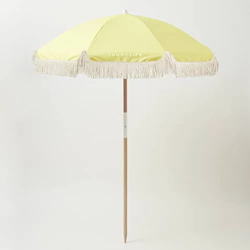 Luxe Beach Umbrella Limoncello