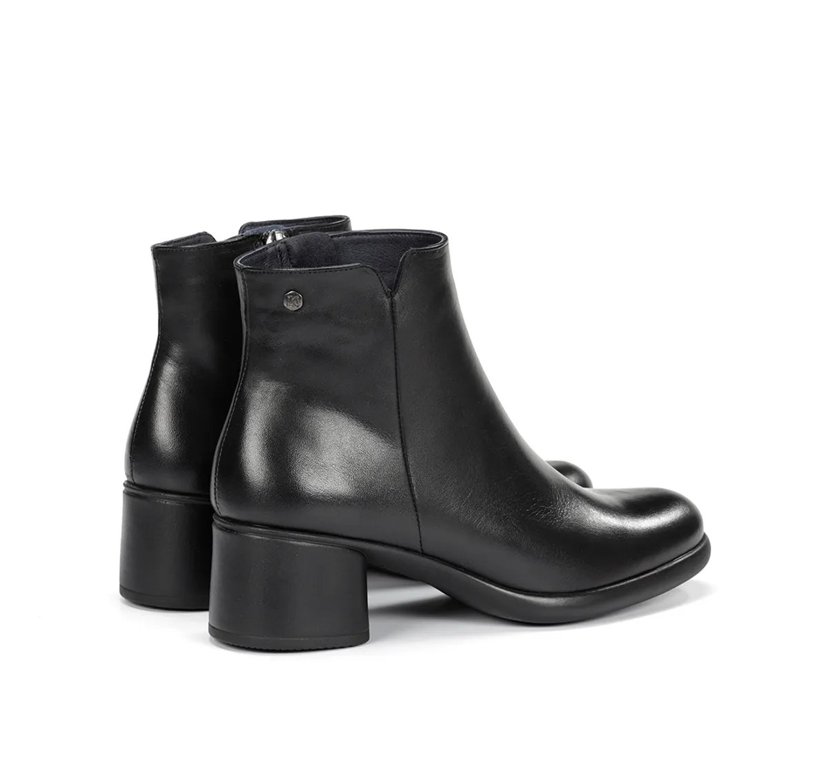 MACY D9372 Black Ankle Boot