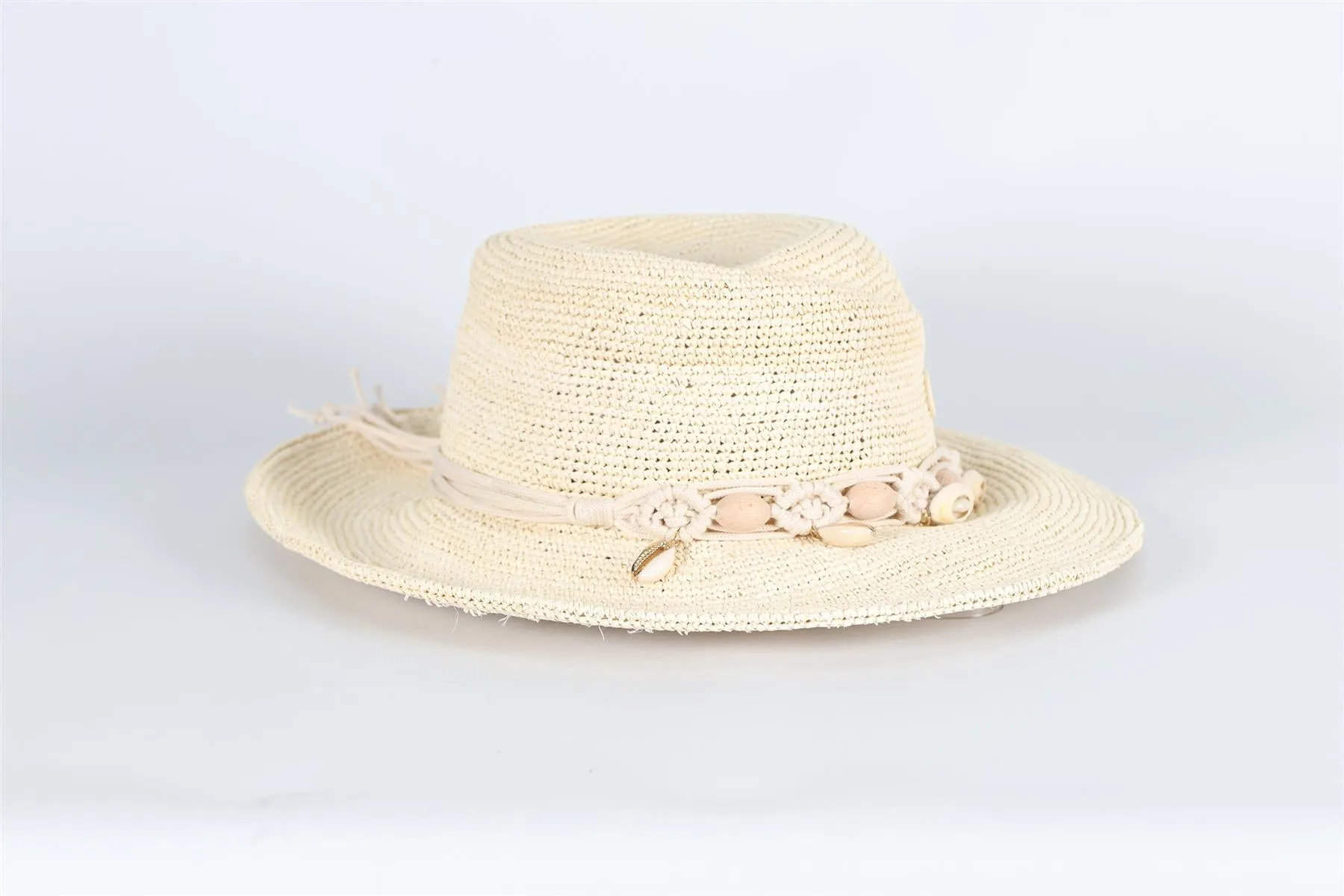 MAISON MICHEL STRAW HAT SMALL