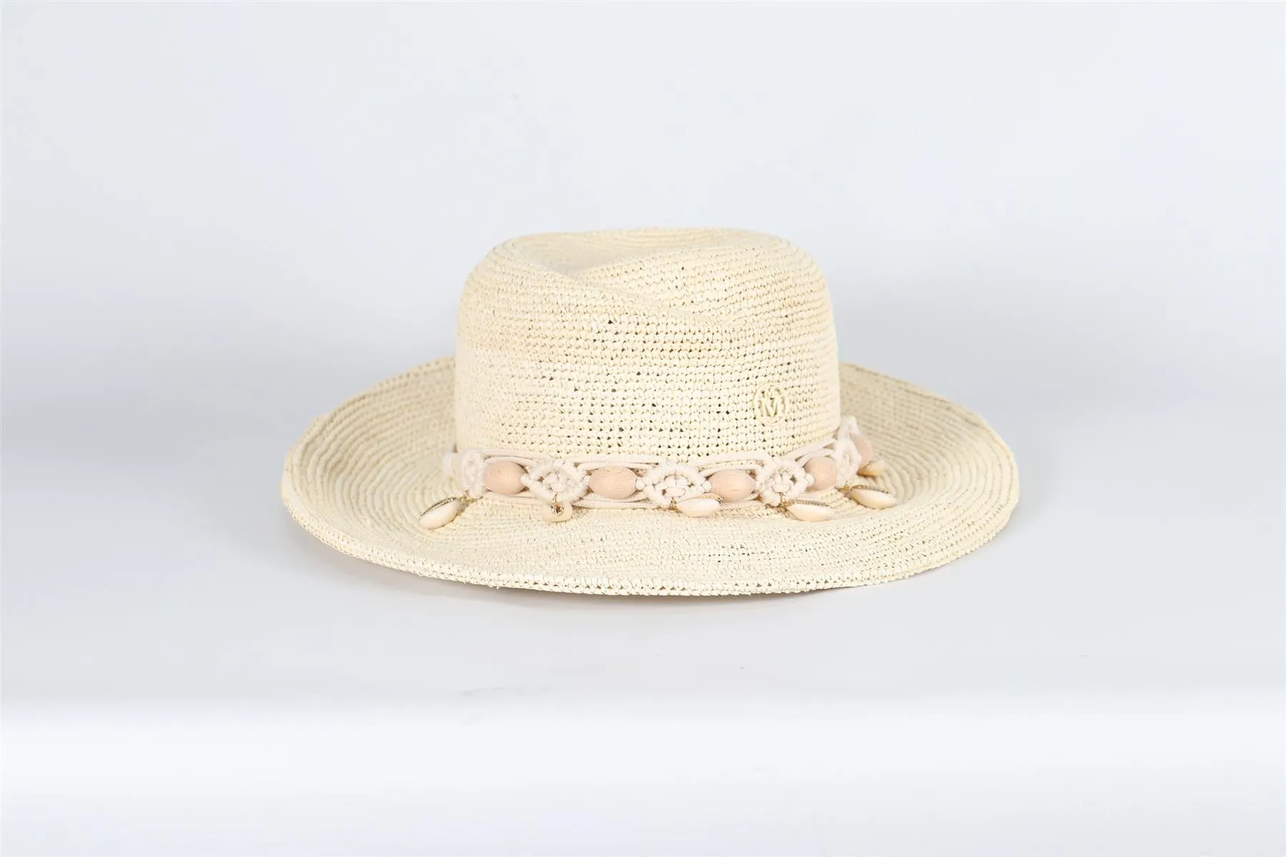 MAISON MICHEL STRAW HAT SMALL