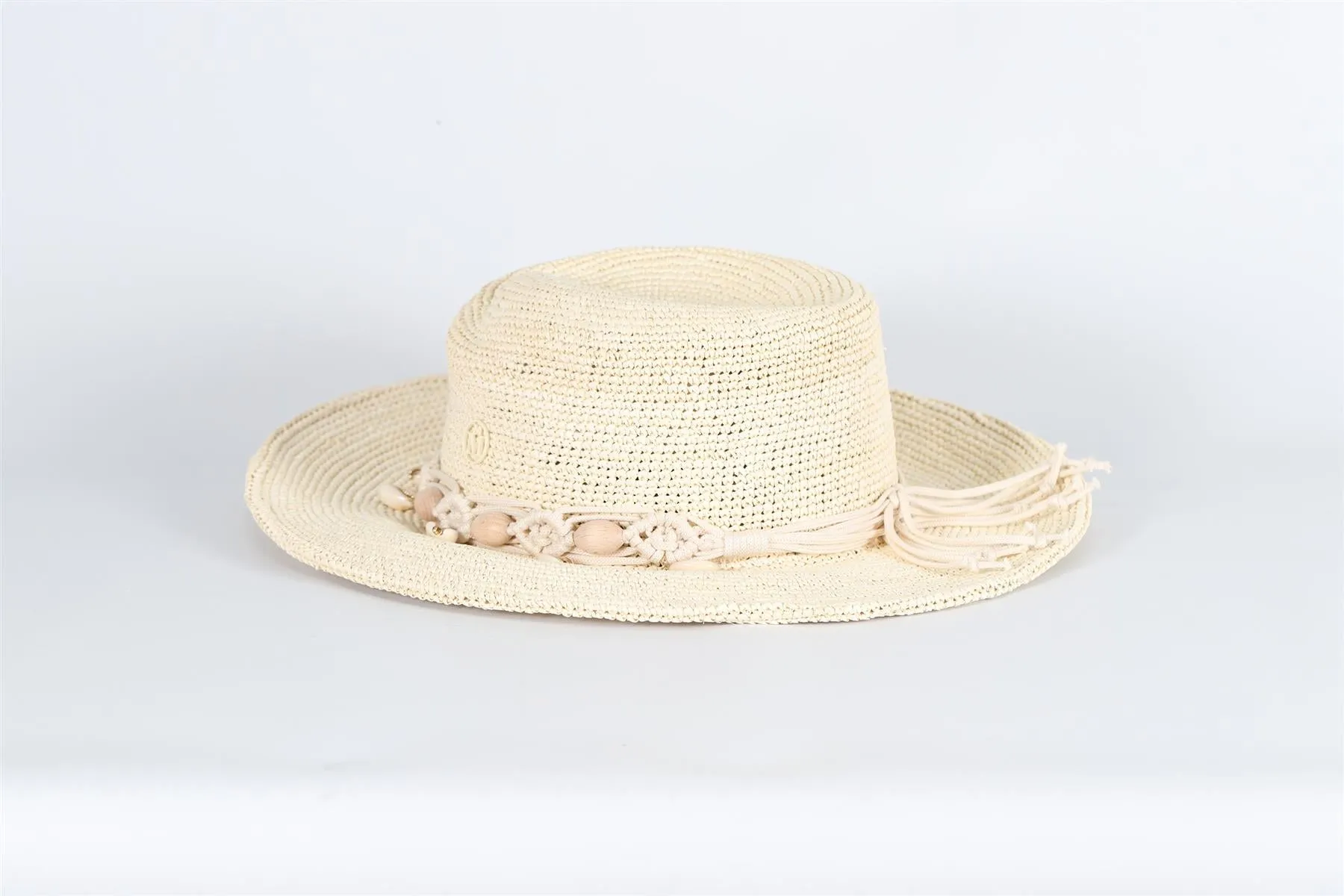 MAISON MICHEL STRAW HAT SMALL