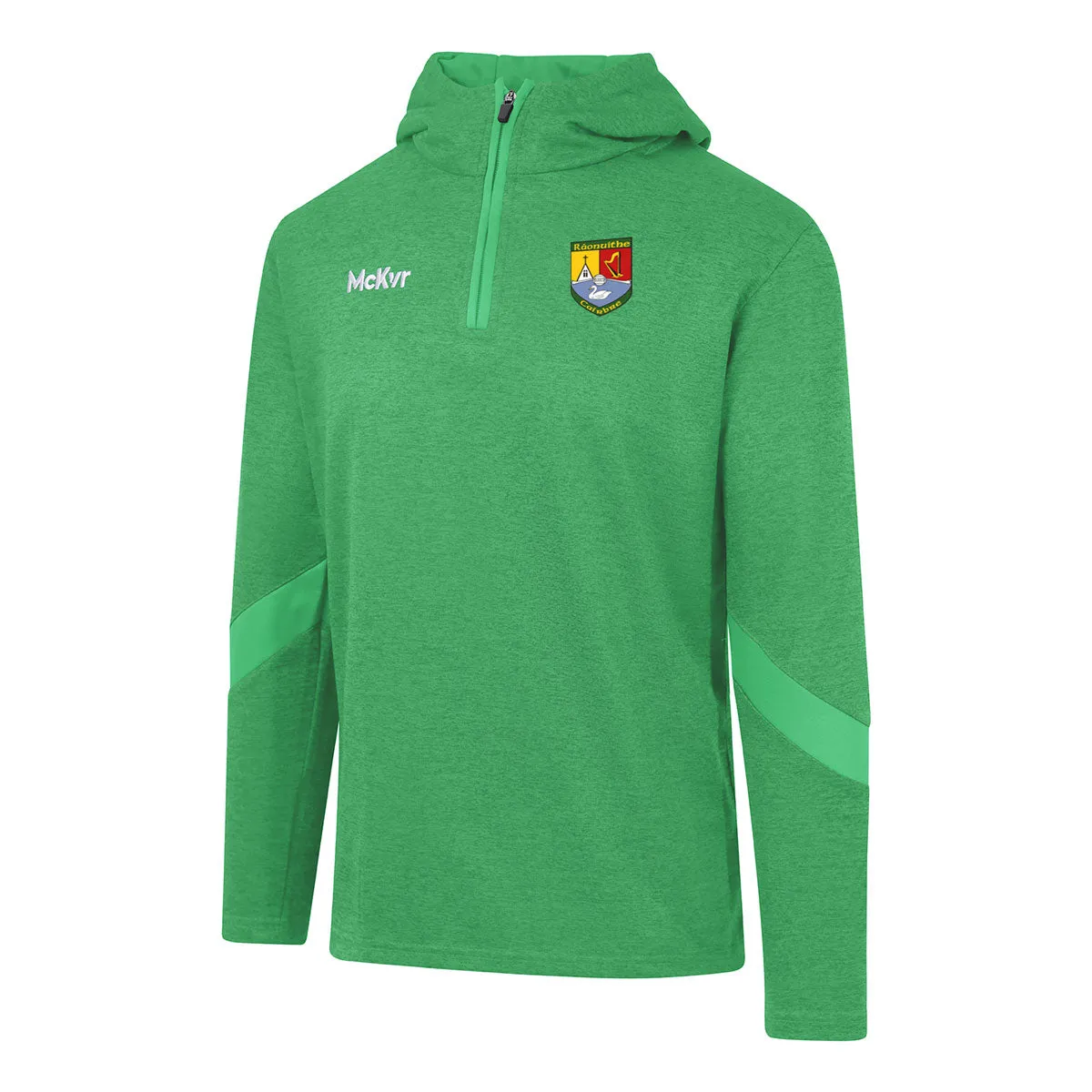 Mc Keever Carbery Rangers Core 22 1/4 Zip Hoodie - Adult - Green