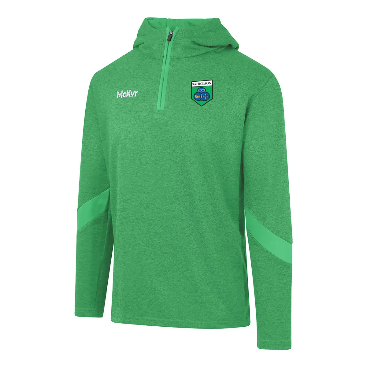 Mc Keever Rathcline GAA Core 22 1/4 Zip Hoodie - Adult - Green