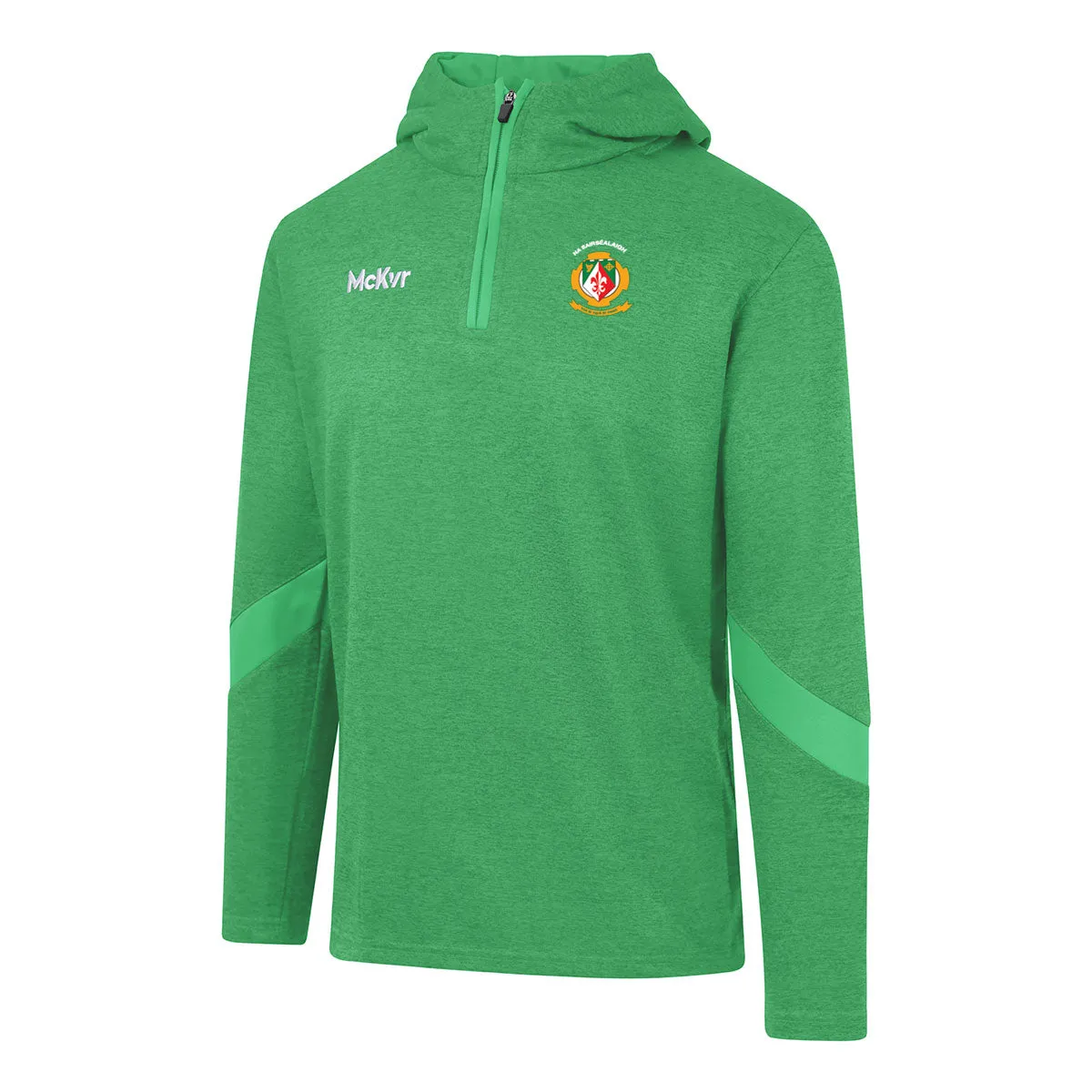 Mc Keever Sarsfields GAA Core 22 1/4 Zip Hoodie - Adult - Green