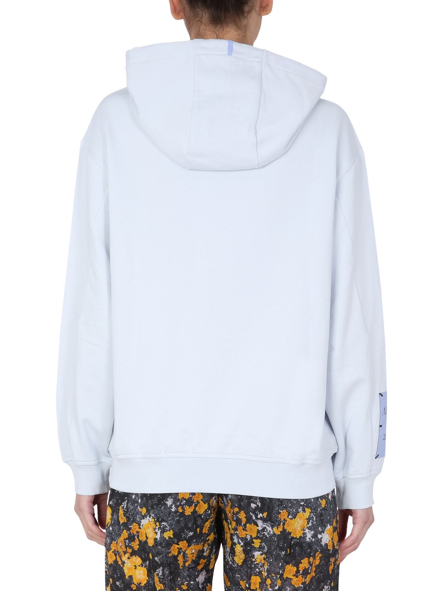 MCQ    ALBION HOODED COTTON JERSEY SWEATSHIRT