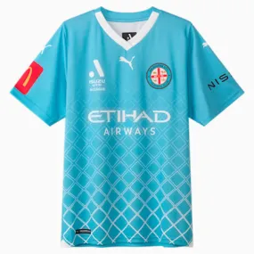 Melbourne City FC Replica 23/24 HOME Jersey | Team Light Blue-PUMA White-MCFC Home | PUMA Exclusion List | PUMA 