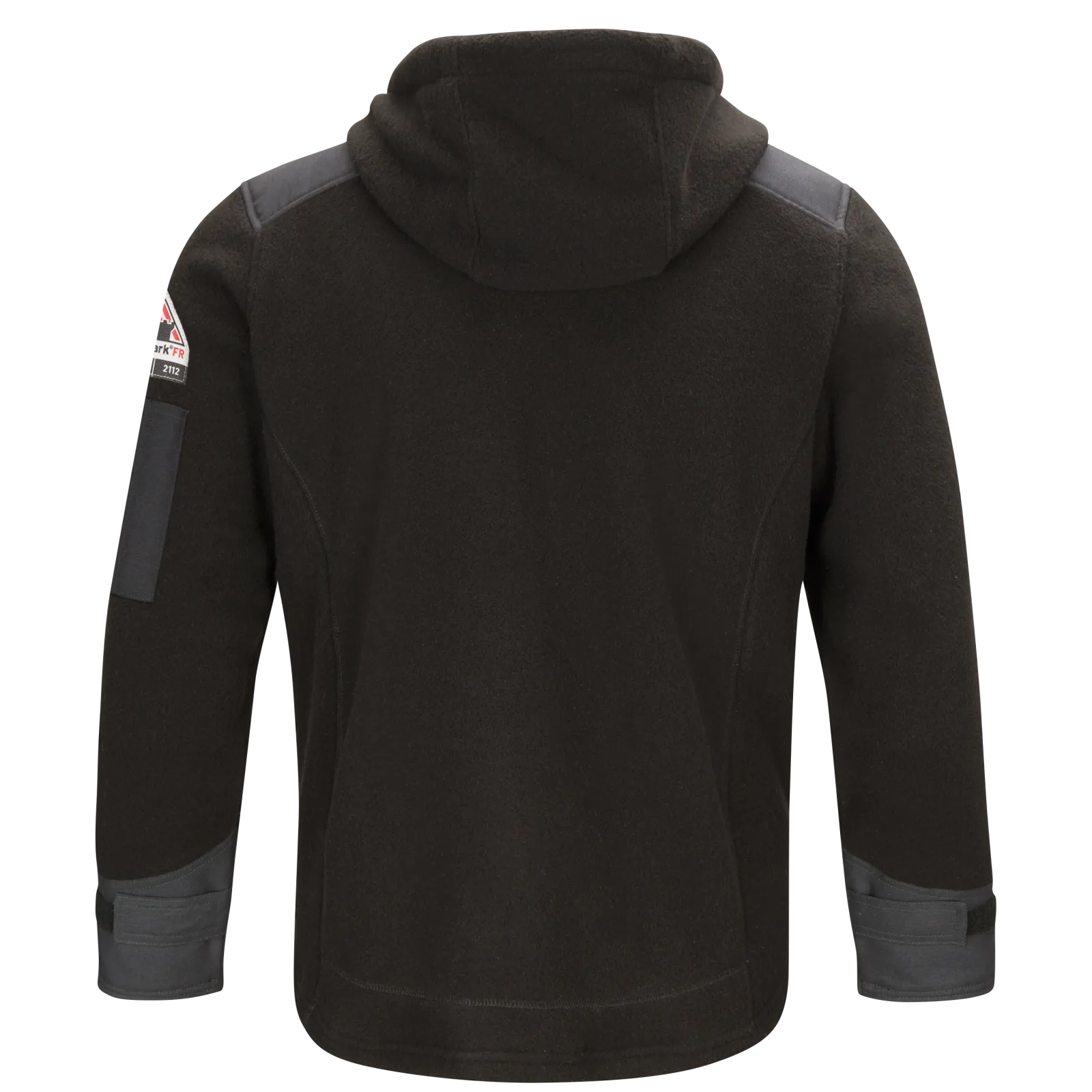 Men's Front Zip Modacrylic Blend Fleece Hoodie