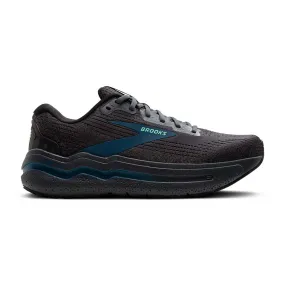 Men's Ghost Max 2 Running Shoe - Ebony/Cockatoo/Blue Sapphire - Extra Wide (4E)