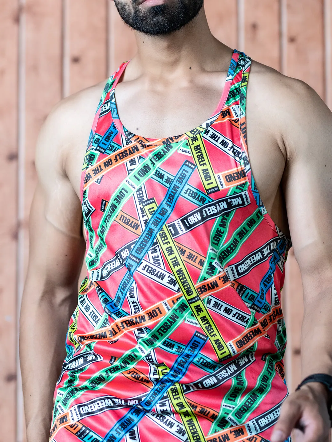 Mens Gym Tanktop Sleeveless Sports Vest