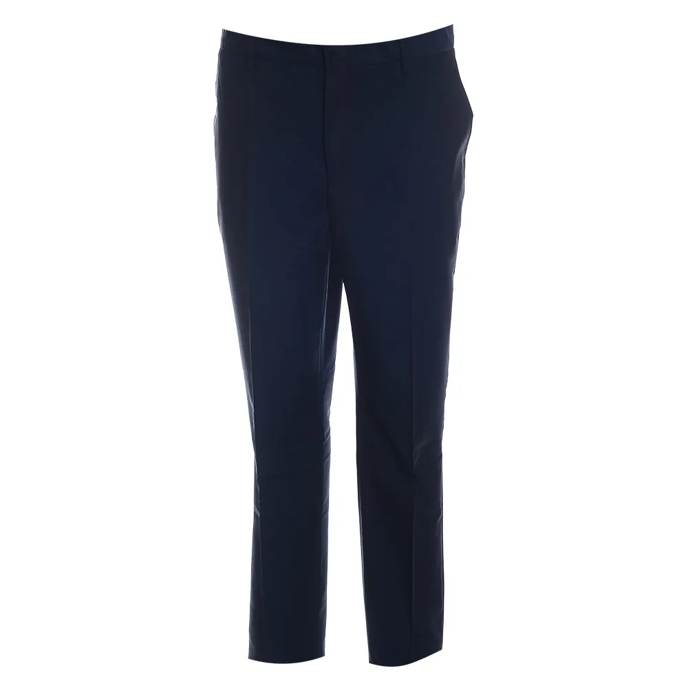 Mens Hackett London Plain Trousers in Navy