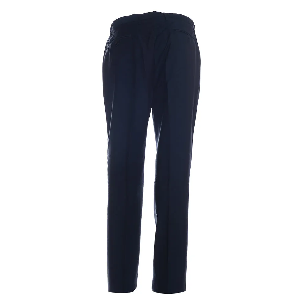 Mens Hackett London Plain Trousers in Navy