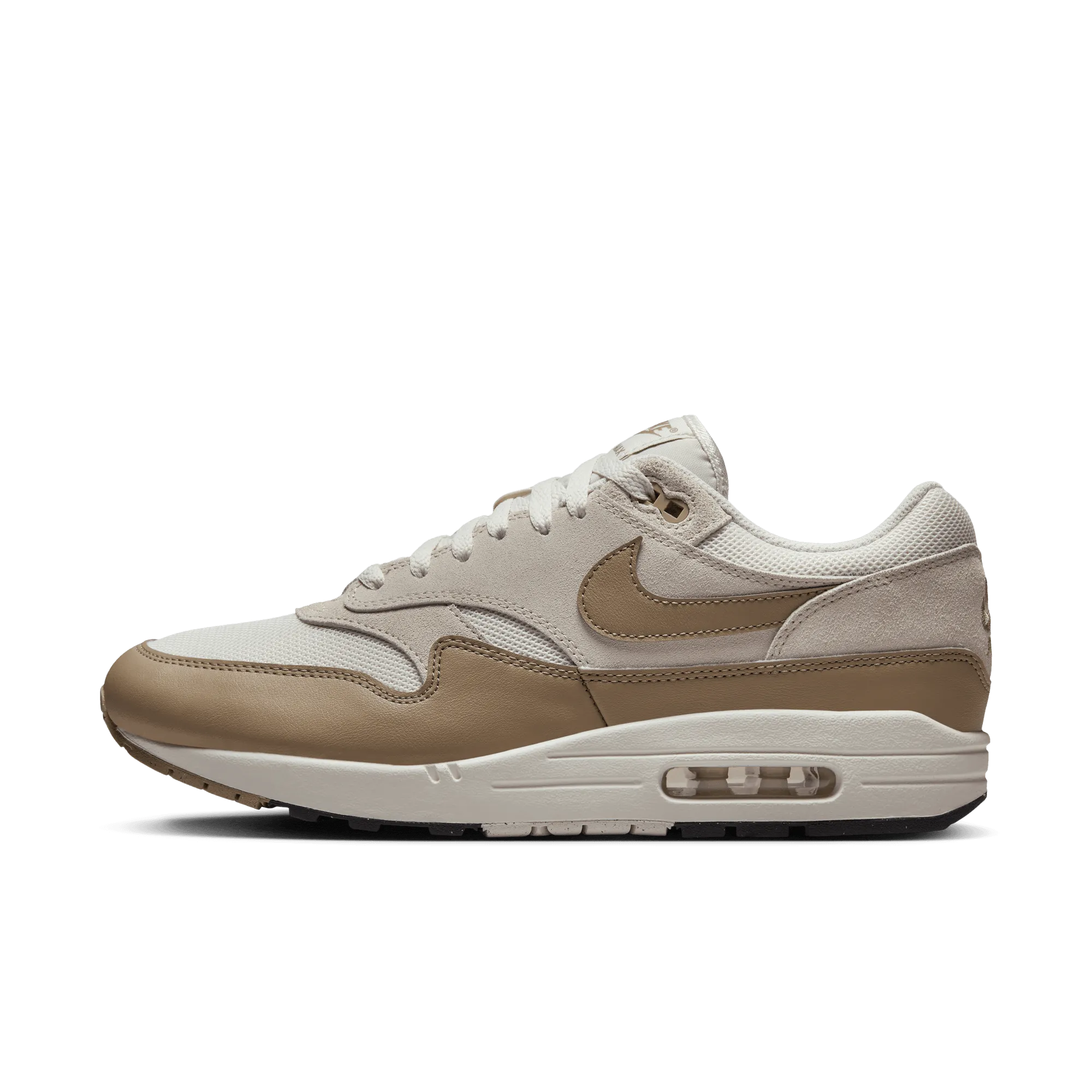 Men's Nike Air Max 1 Essential - Phantom/Khaki/Lt Orewood Brown/Black