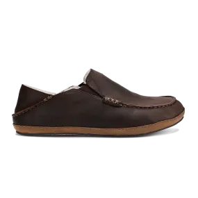 Men's Olukai Moloa Slipper Color: Dark Wood