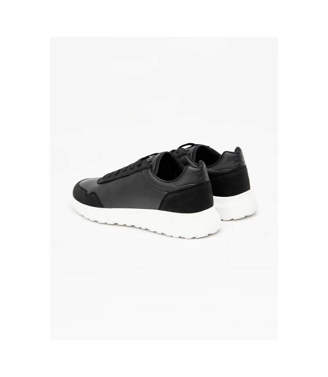 Mens zetland mve suede trainers black Crosshatch