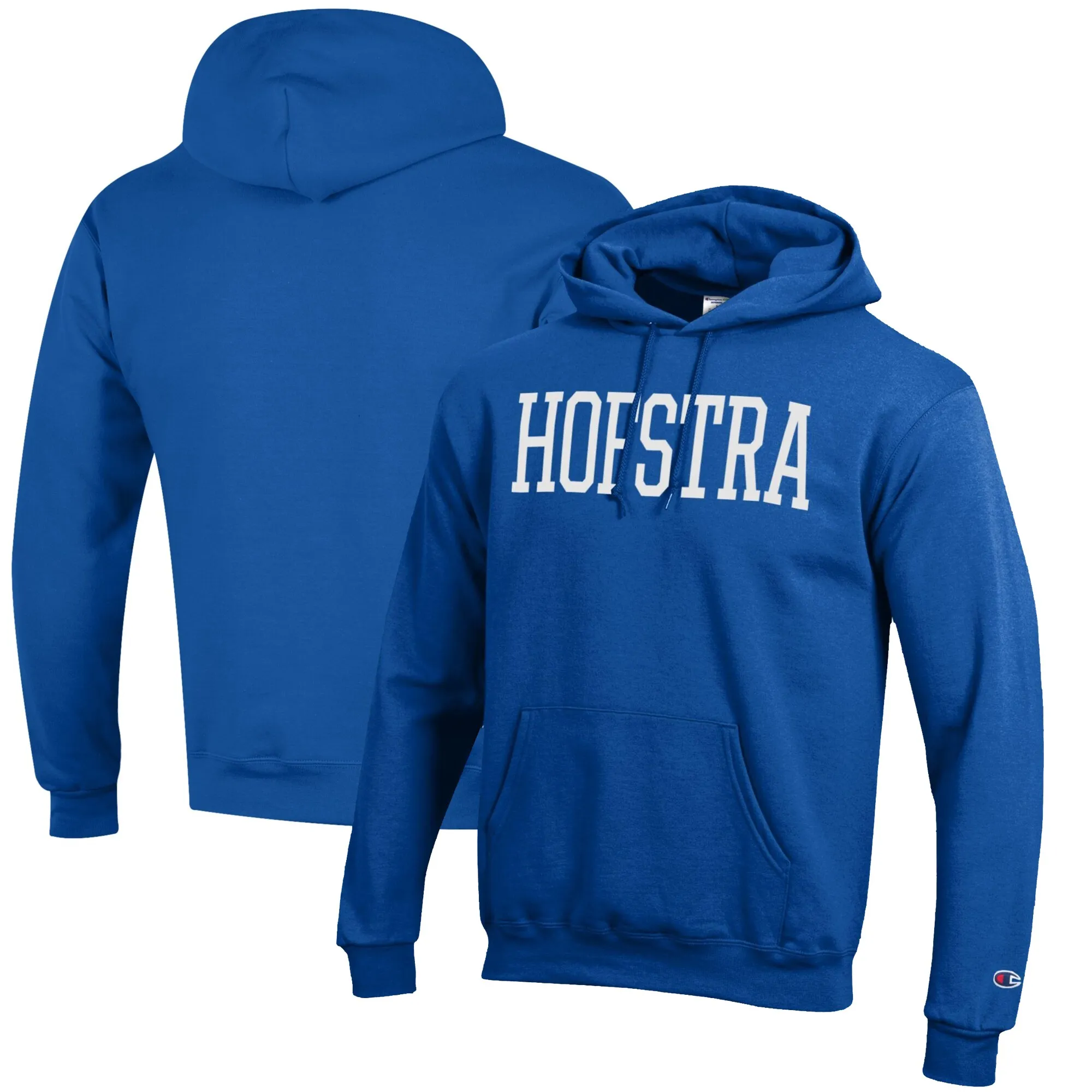 Men's Champion Blue Hofstra University Pride Eco Powerblend Pullover Hoodie