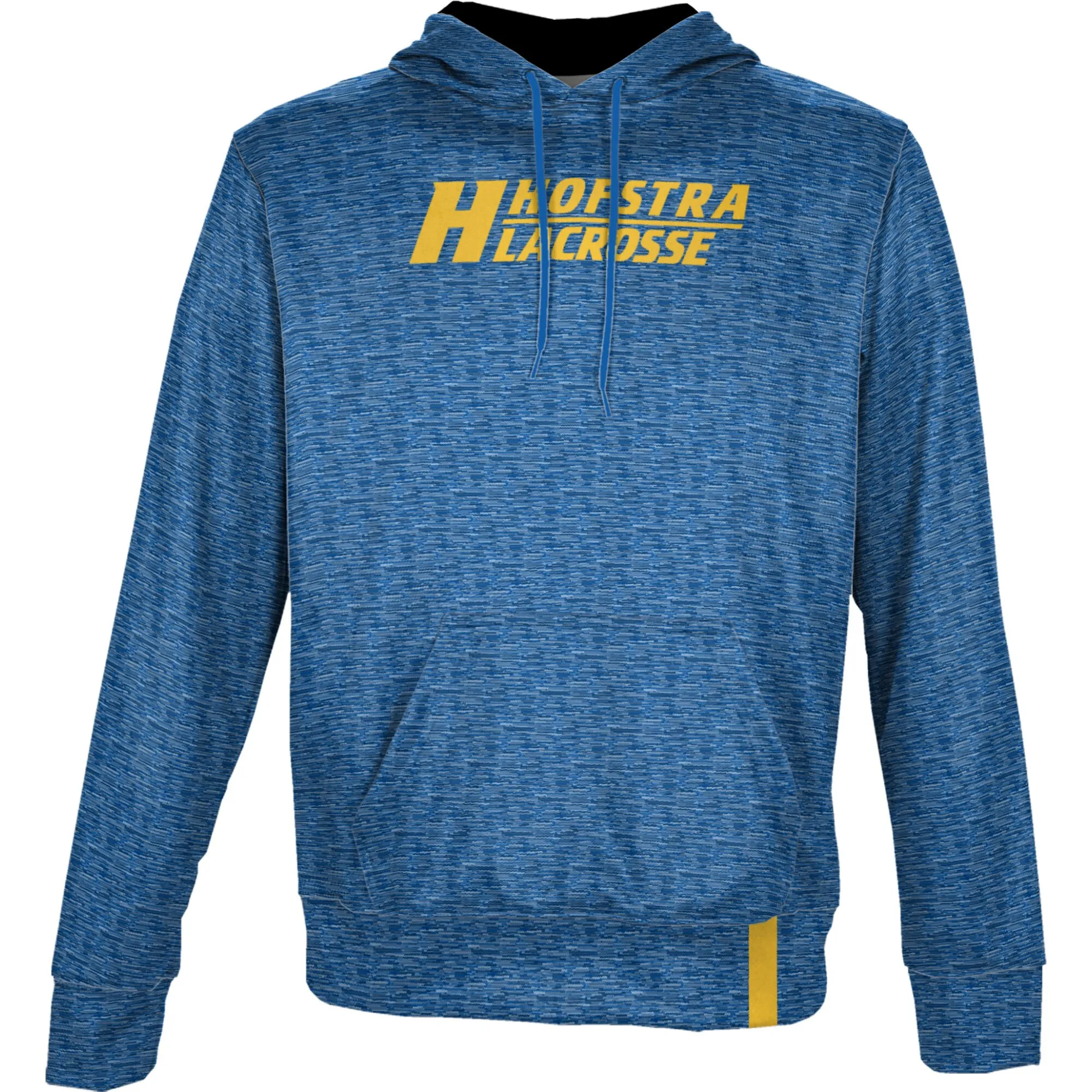 Men's ProSphere Blue Hofstra University Pride Lacrosse Name Drop Pullover Hoodie