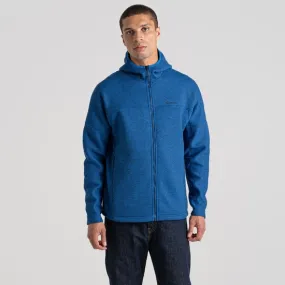 Men's Zale Full Zip Hooded Jacket - Bolt Blue | Craghoppers UK