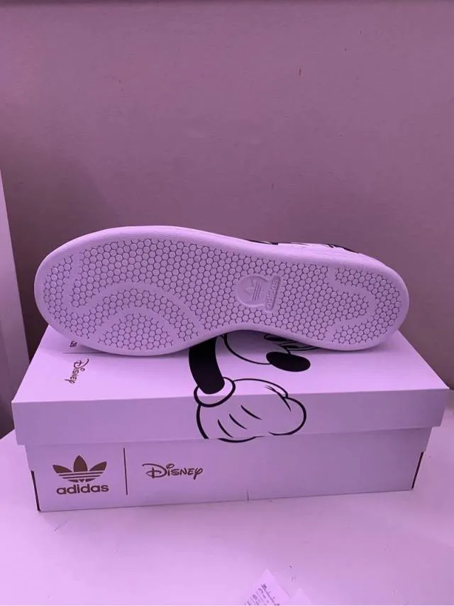 Mickey Mouse x adidas Stan Smith White Black