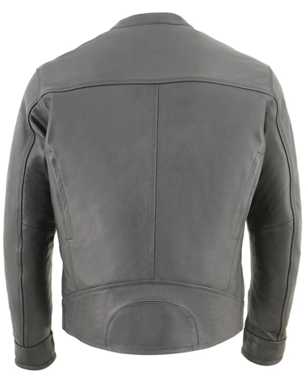 Milwaukee Leather Men's Cool-Tec Scooter Style Motorcycle Jacket