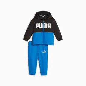 Minicats Colourblock Jogger Suit - Infants 0-4 years | Racing Blue | PUMA SHOP ALL PUMA | PUMA 