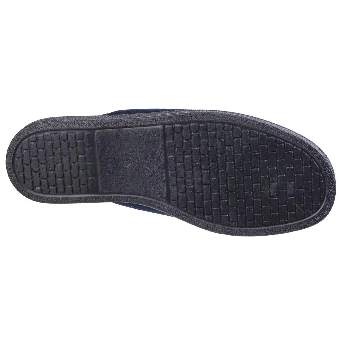 Mirak Buck Mule Slipper Navy