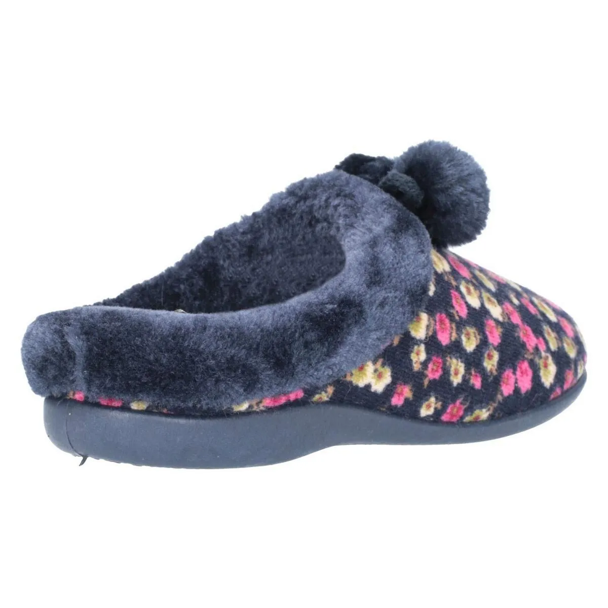 Mirak Chabilis Mule Slipper Floral