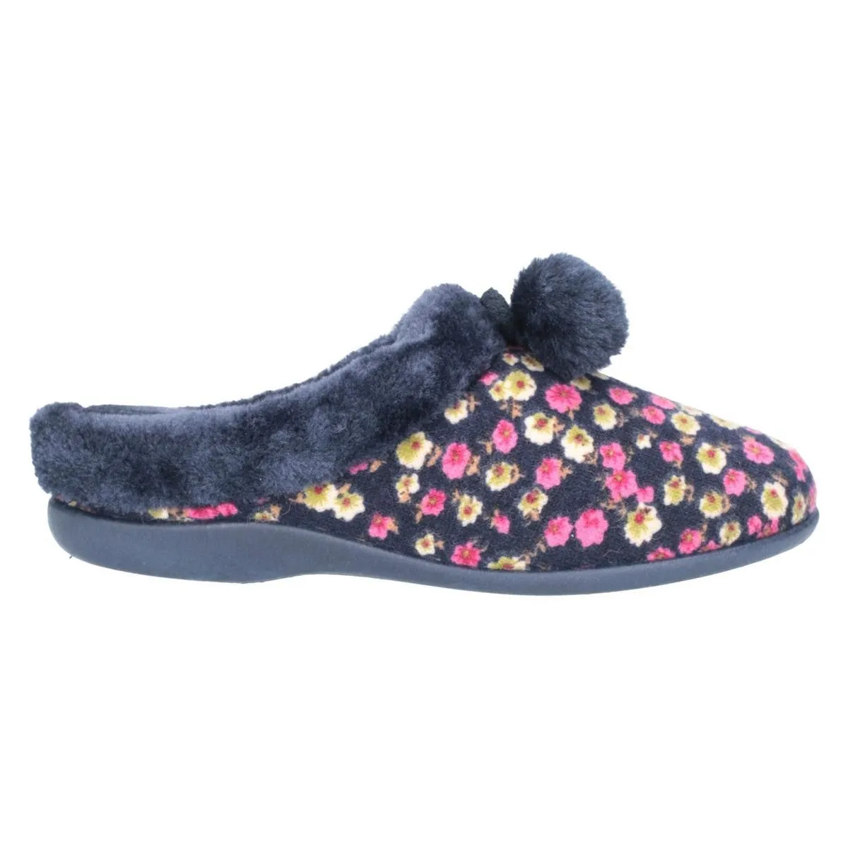 Mirak Chabilis Mule Slipper Floral