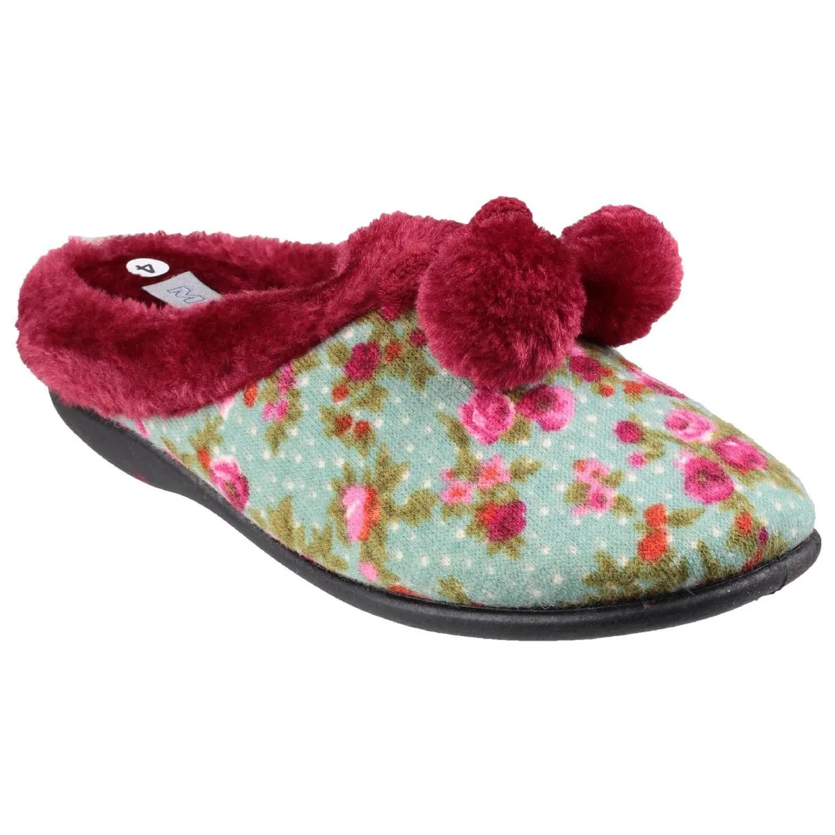 Mirak Chabilis Mule Slipper Red