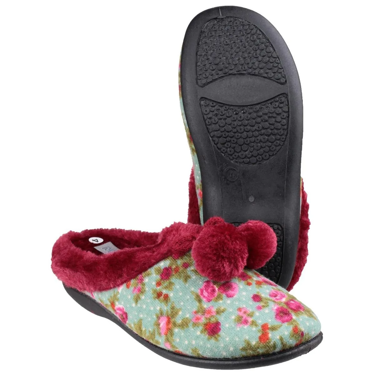 Mirak Chabilis Mule Slipper Red