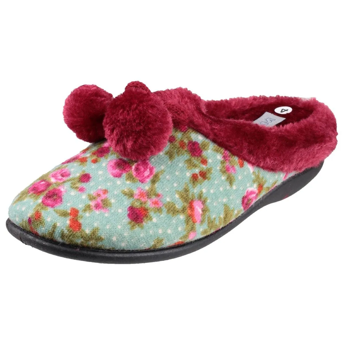 Mirak Chabilis Mule Slipper Red