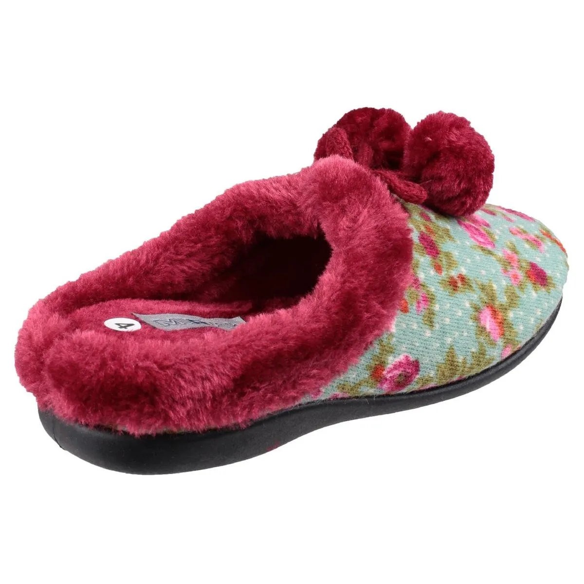 Mirak Chabilis Mule Slipper Red