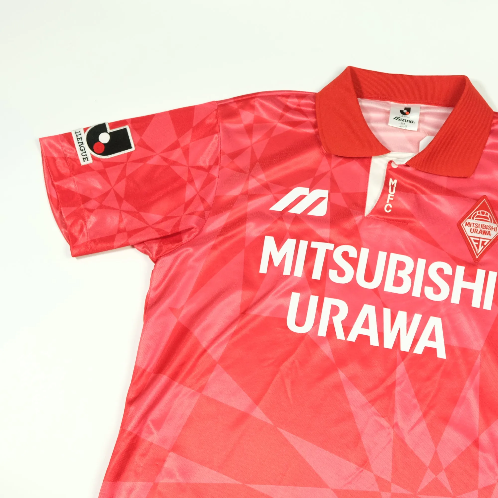 Mitsubishi Urawa Red Diamonds J-League Mizuno 1993/1994 Home Vintage Football Shirt M/L