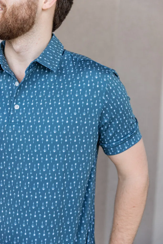 Mizzen & Main Versa Polo, Balsam Agave