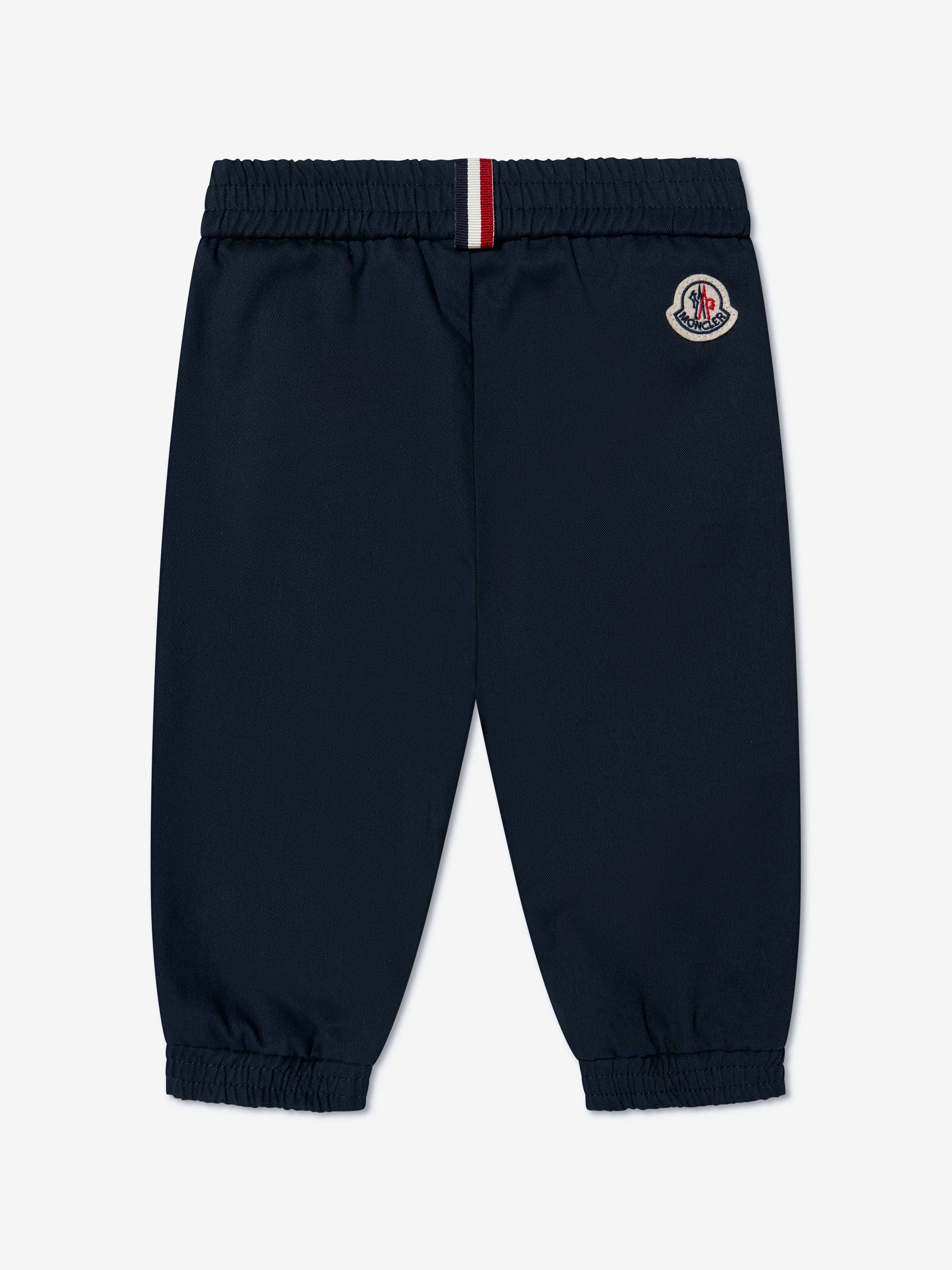 Moncler Enfant Baby Boys Logo Joggers in Navy