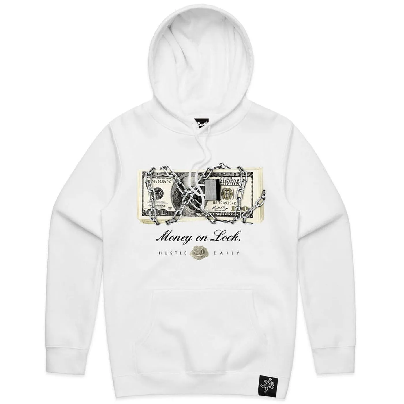 Money on Lock Hoodie (White)