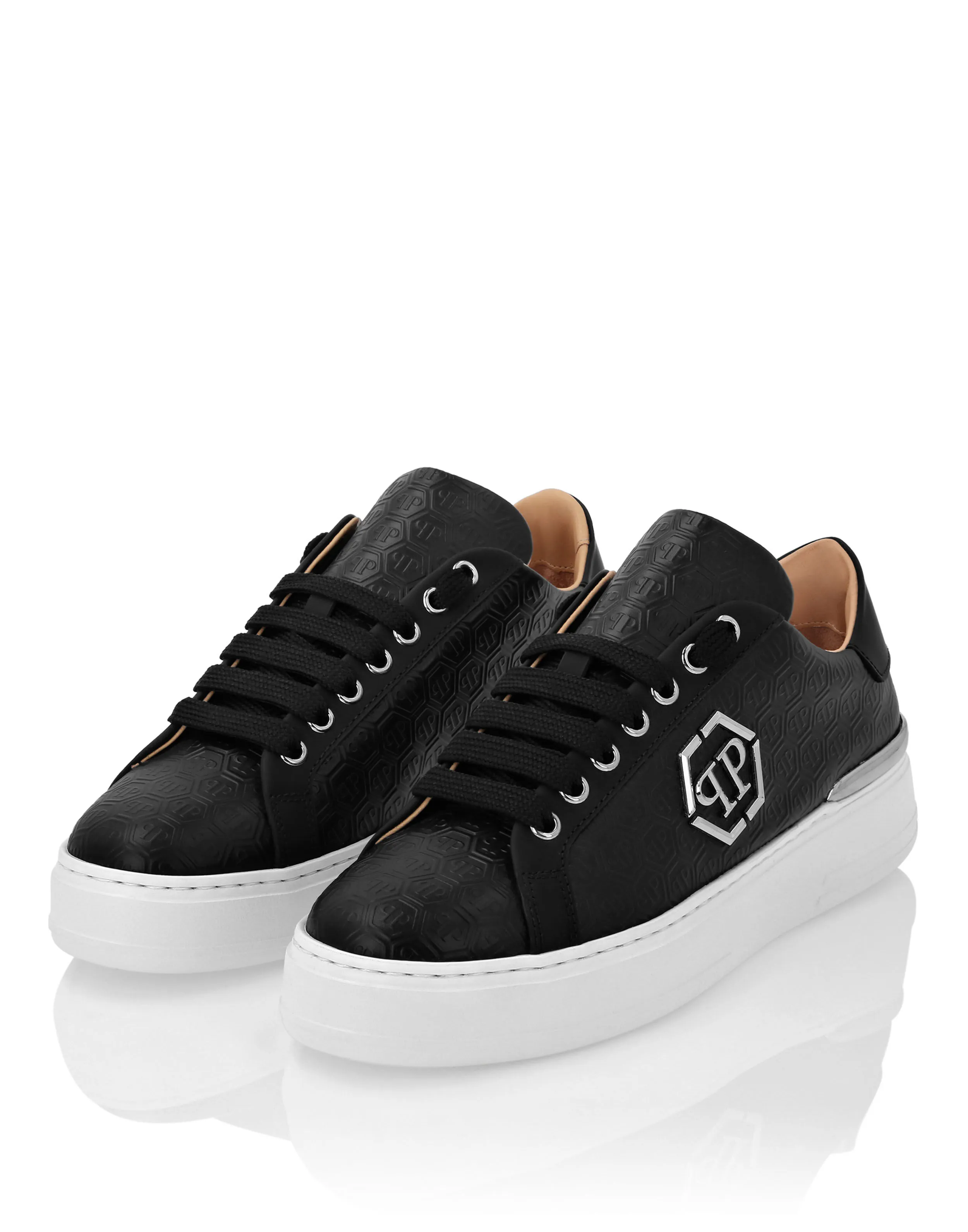 Nappa Leather Lo-Top Sneakers Monogram