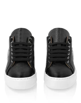 Nappa Leather Lo-Top Sneakers Monogram